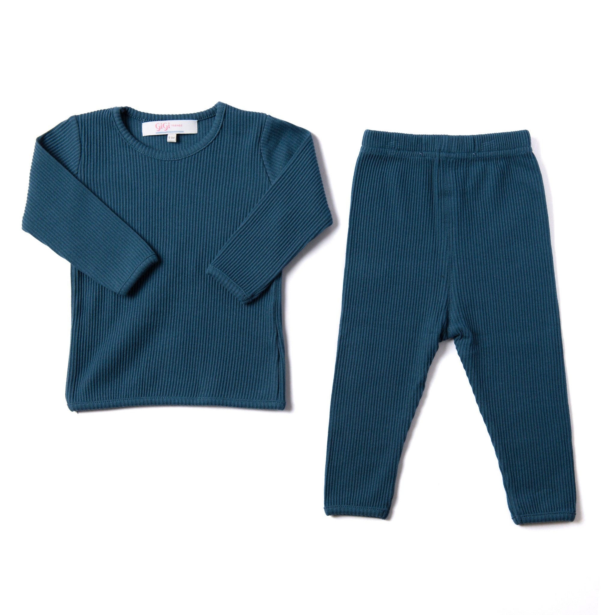 Baby Navy Blue Long Sleeve Thermal Set