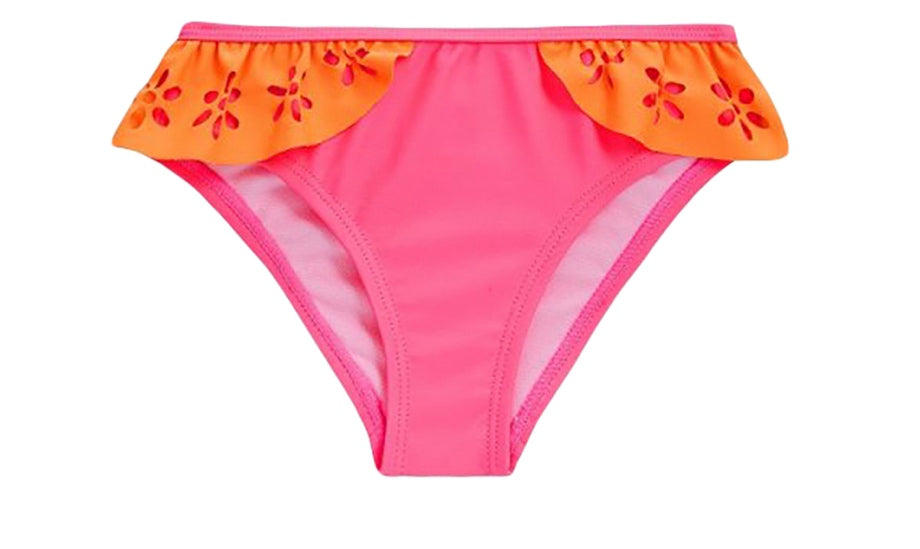 Girls' Tiered Ruffle 2-Piece Swimsuit