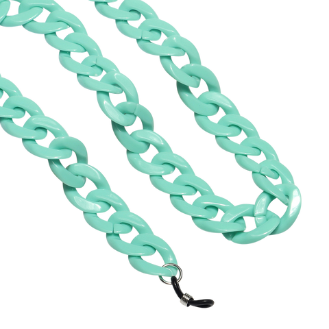 Girls' Turquoise Plastic Sunglass Chain