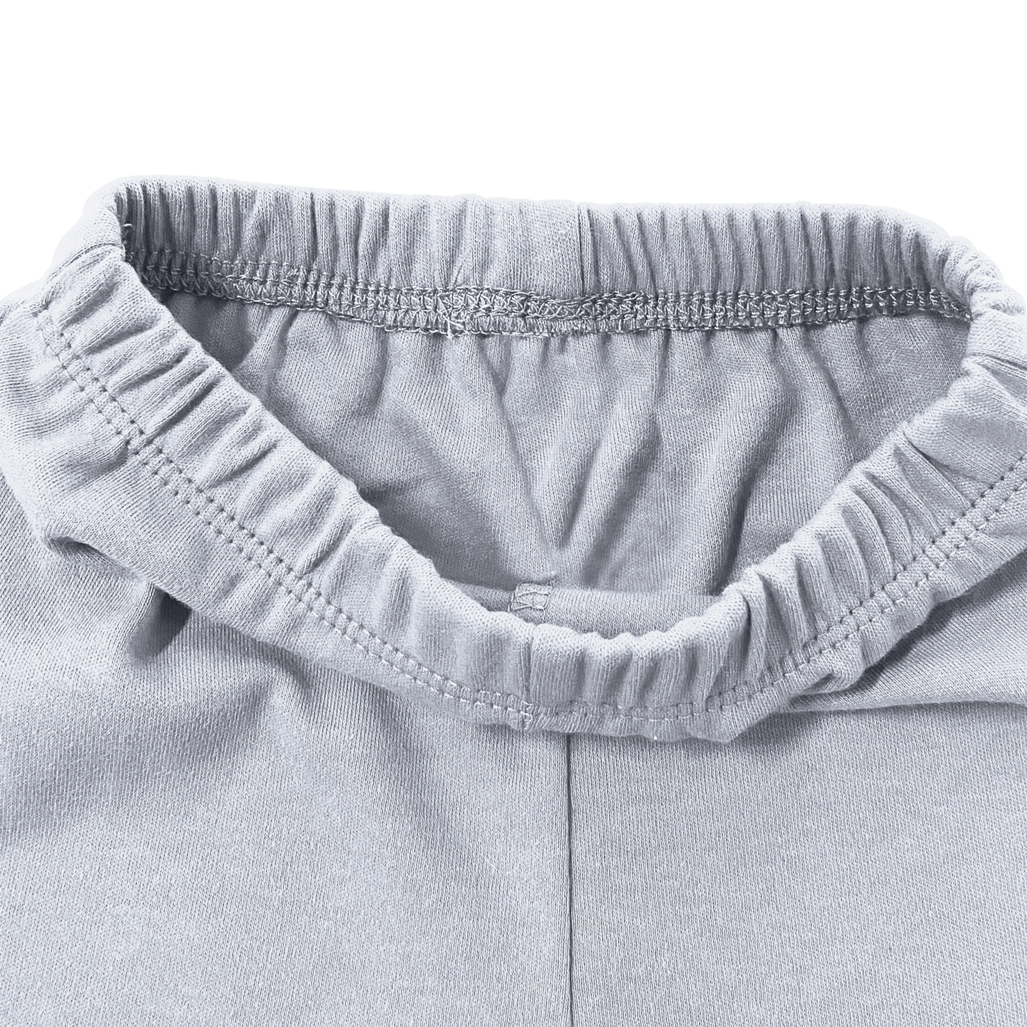 Grey Long Sleeved Baby Onesie & Pant Set