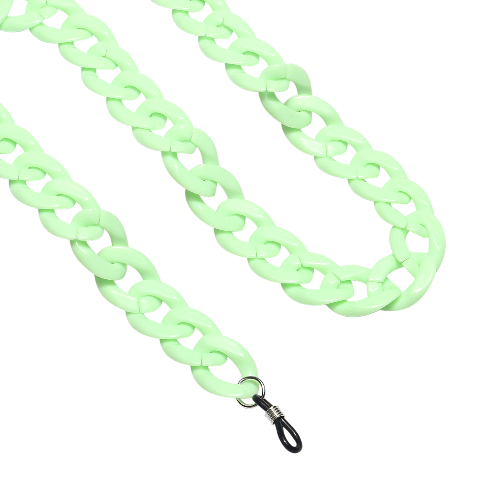 Girls' Green Plastic Sunglass Chain