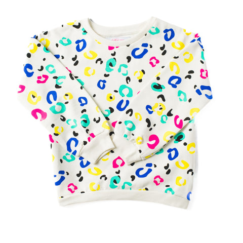 Girls Popsicle Fleece Long Sleeve Sweatshirt