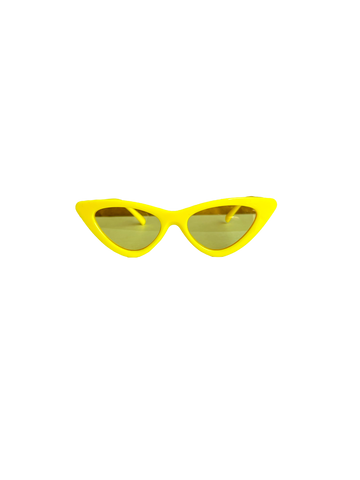 Yellow Cat Eye Kids' Sunglasses